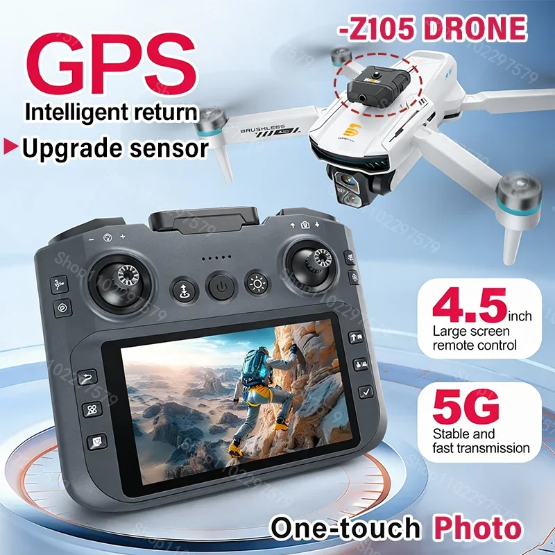 Dron Z105 RC Quadcopter con Mo - Drone Camera Vlog reseña y precio