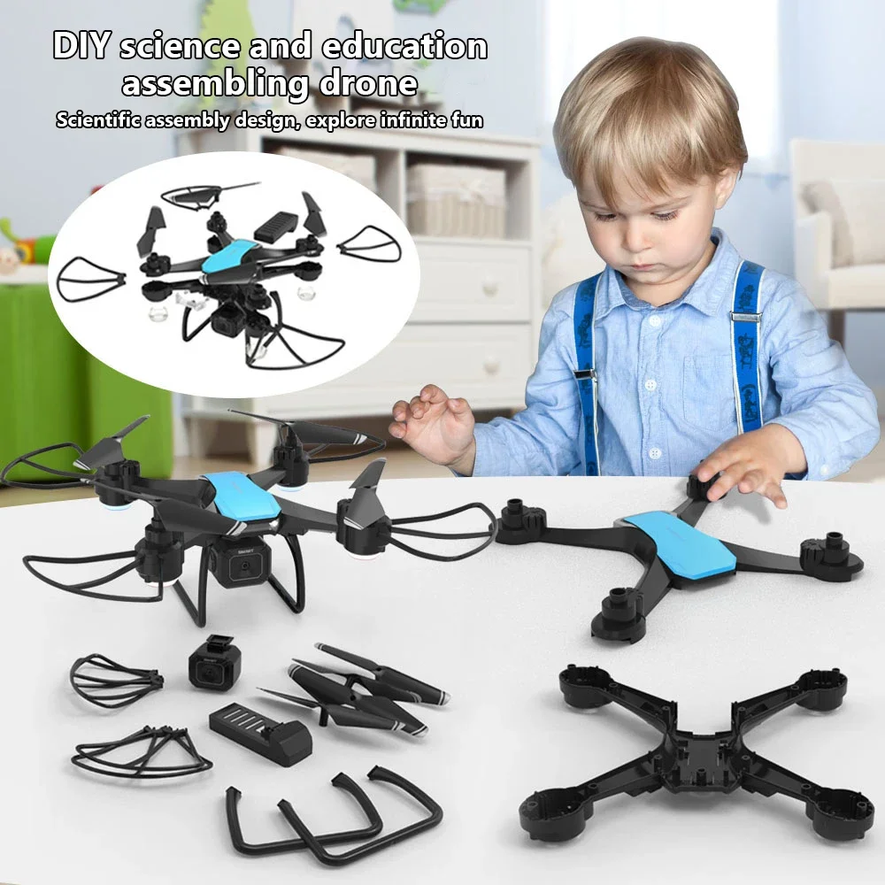 JJRC H108 DIY montaje de enseñ - Drone Camera Lens reseña y precio